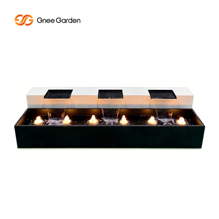 Outdoor Garden Metal Waterfalls Rain Curtain